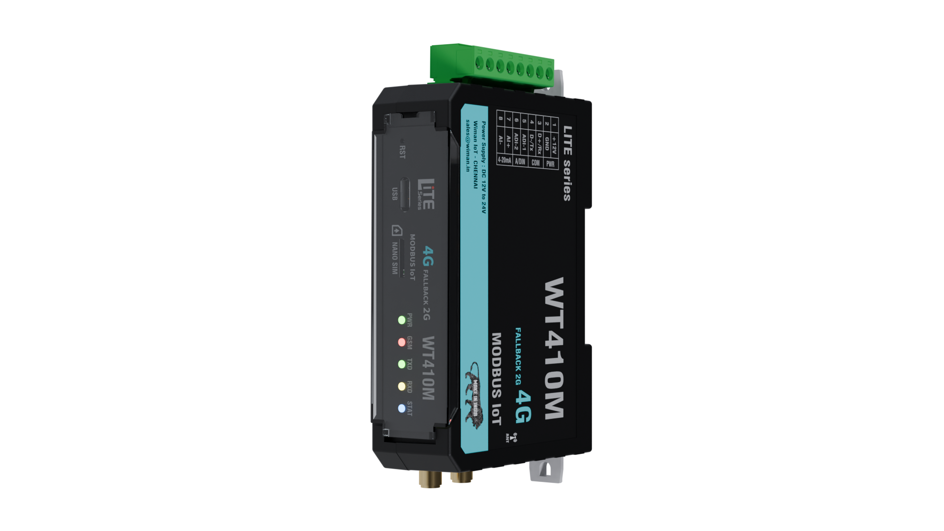 WT410M LITE Series compact industrial gateway